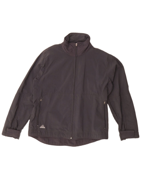 Adidas Γυναικείο Bomber Jacket UK 14 Large Black Polyamide
