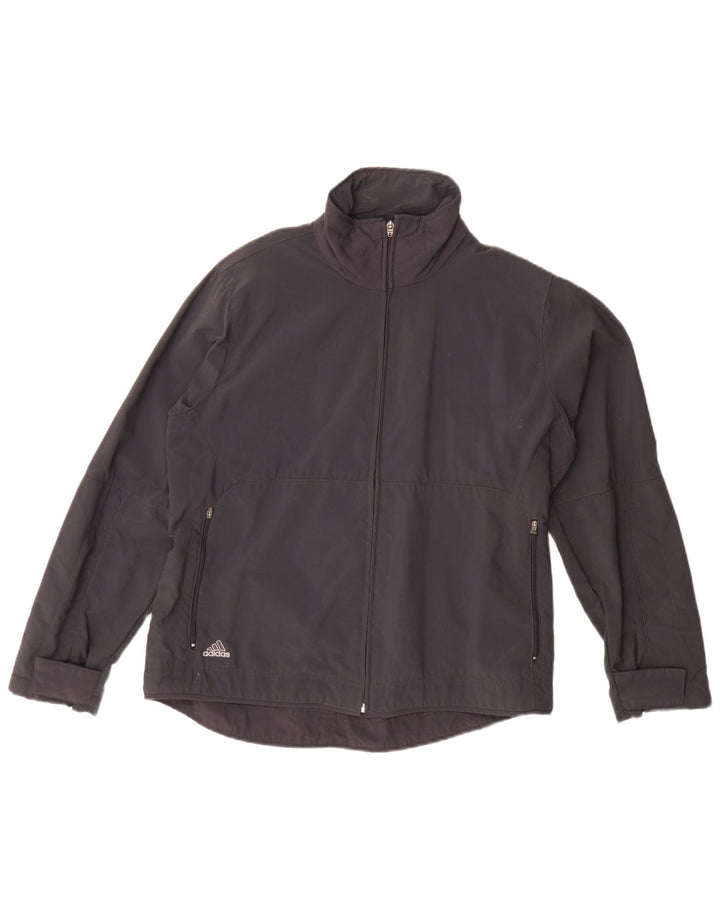 Adidas Γυναικείο Bomber Jacket UK 14 Large Black Polyamide