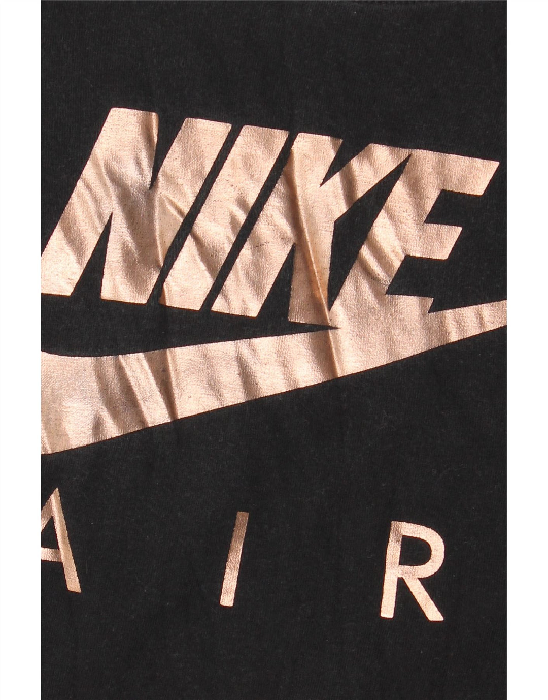 Γυναικείο γραφικό μπλουζάκι NIKE Top UK 10 Small Black