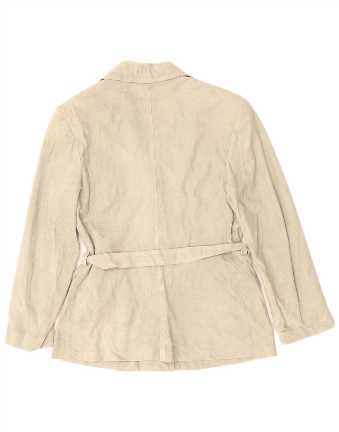 Pollini Γυναικείο Μπουφάν με 3 κουμπιά Suede Blazer UK 14 Medium Green