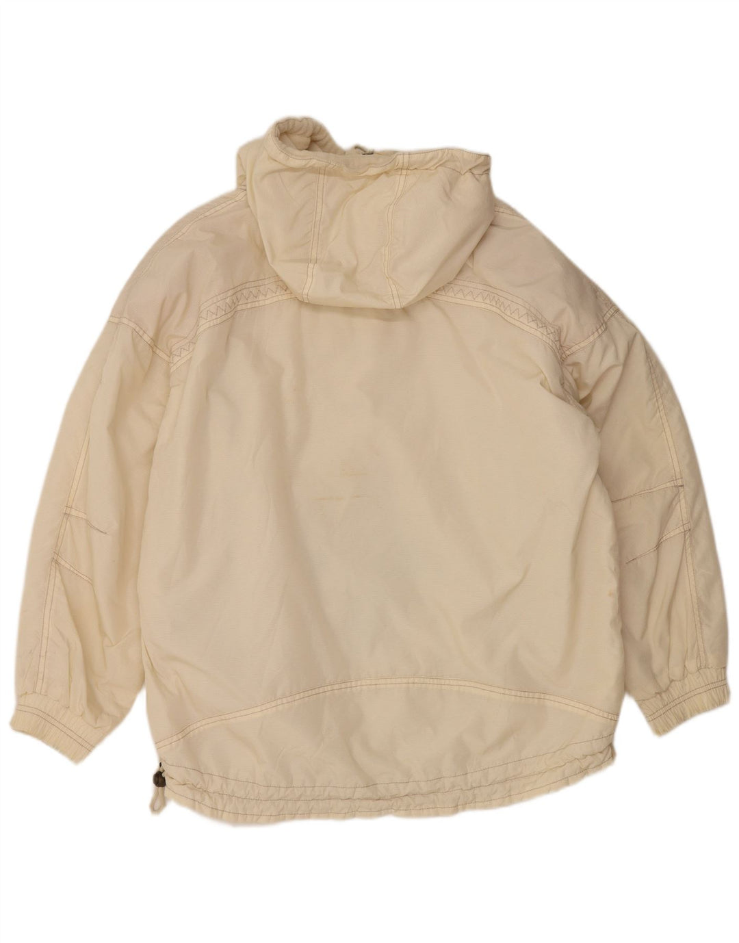 Silvy Γυναικείο μπουφάν Anorak με κουκούλα EU 38 Medium Off White Paisley
