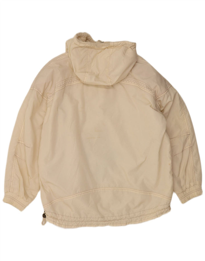 Silvy Γυναικείο μπουφάν Anorak με κουκούλα EU 38 Medium Off White Paisley