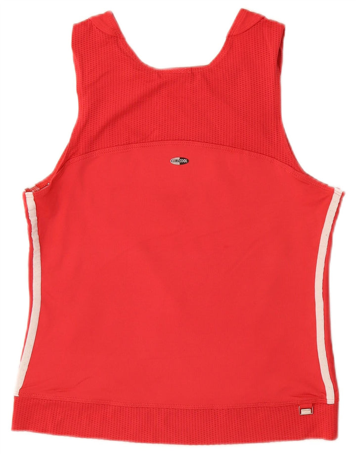 Adidas Γυναικείο γιλέκο Climacool Crop UK 14 Medium Red Polyamide