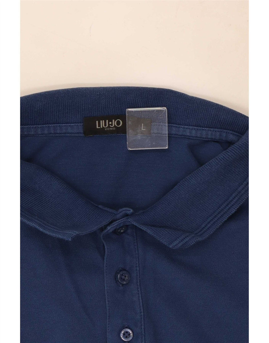 Ανδρικό μπλουζάκι πόλο Liu Jo, μεγάλο μπλε