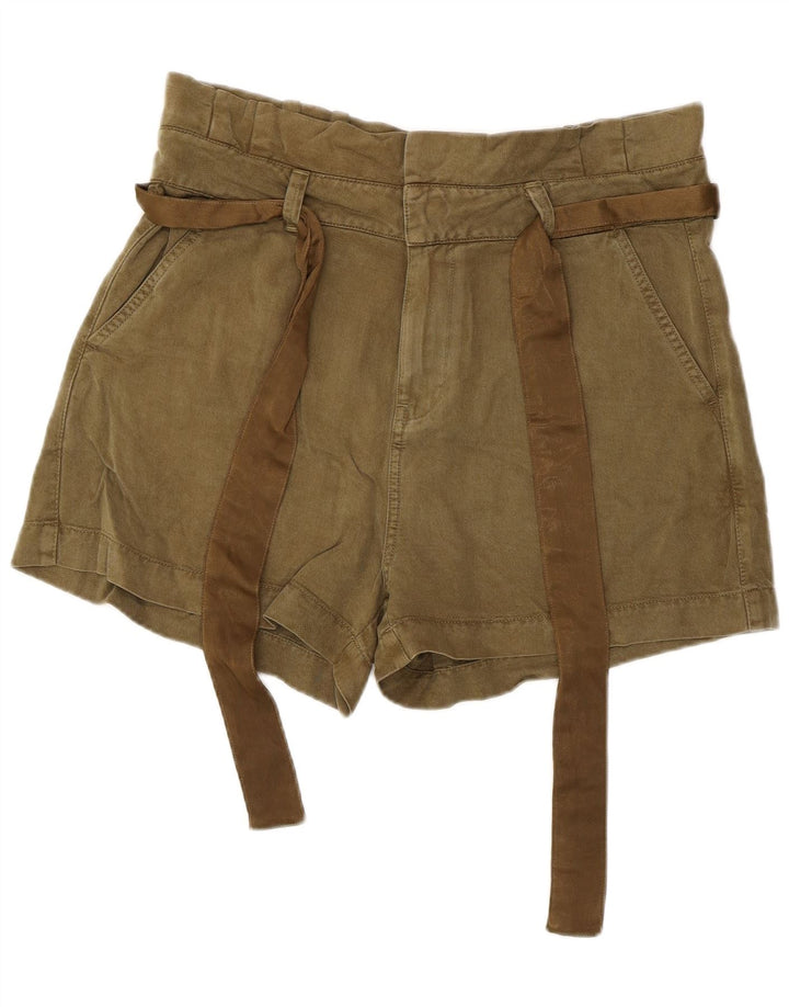 Γυναικείο Ψηλόμεσο Παντελόνι Guess μεγάλο W34 Χακί