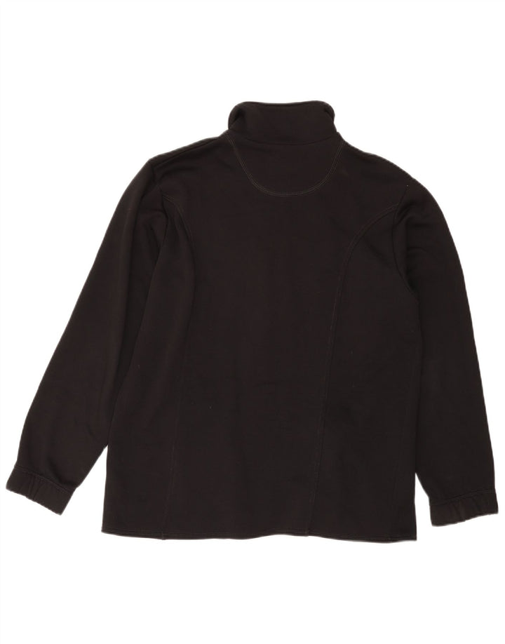 Γυναικεία φόρμα FILA Graphic Top Jacket UK 14 Medium Black Polyester