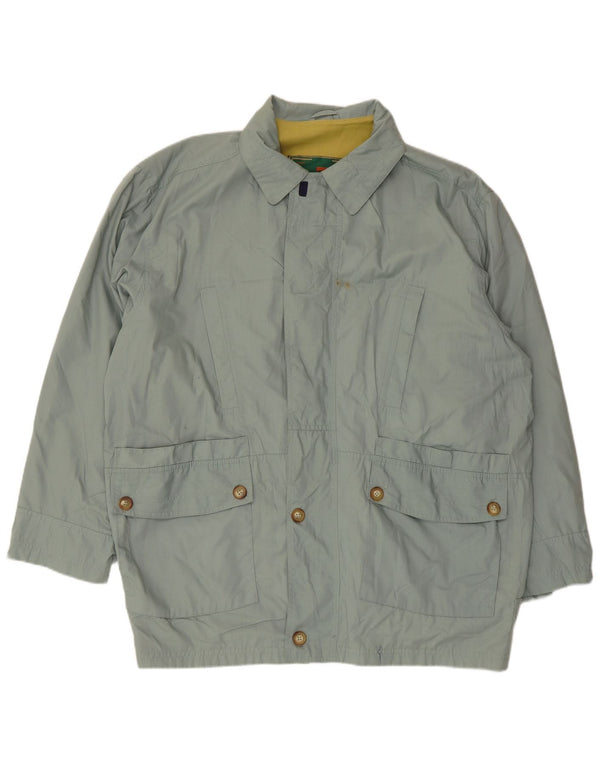 Wear Over Mens Utility Jacket UK 42 XL Blue