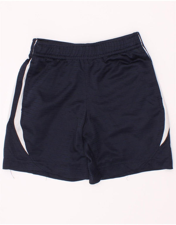 Nike Boys Sport σορτς 3-4 ετών Navy Blue Colorblock Πολυεστέρας