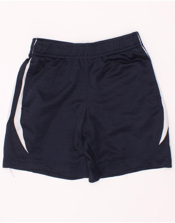 Nike Boys Sport σορτς 3-4 ετών Navy Blue Colorblock Πολυεστέρας