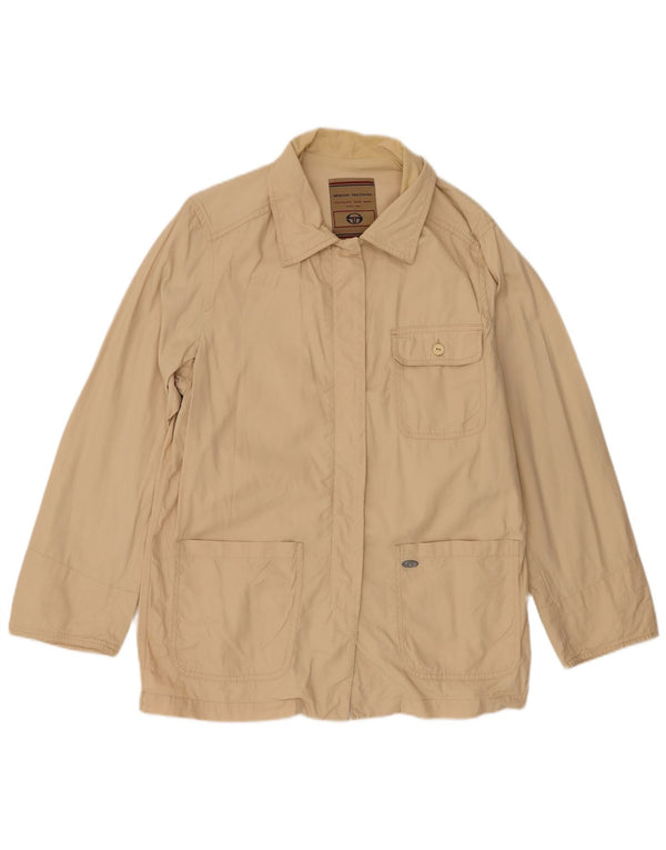 Sergio Tacchini Γυναικείο Utility Jacket UK 14 Medium Beige βαμβακερό