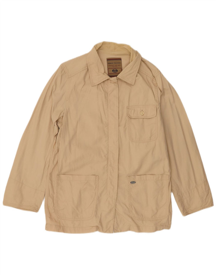Sergio Tacchini Γυναικείο Utility Jacket UK 14 Medium Beige βαμβακερό