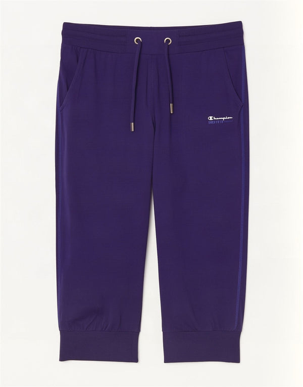 Champion γυναικεία φόρμα Capri Παντελόνια Joggers UK 18 XL Navy Blue Cotton