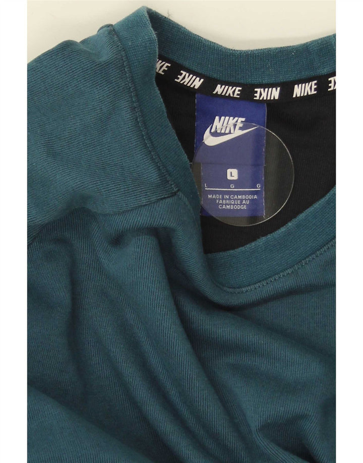Ανδρικό φούτερ Nike Jumper με μεγάλο μπλε χρώμα