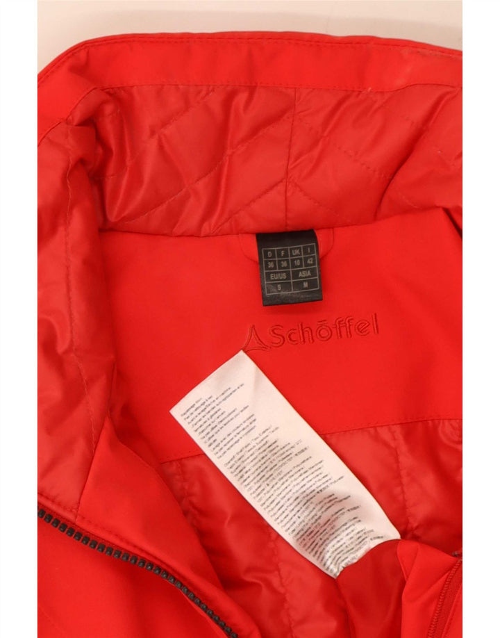 Schoffel Γυναικείο Bomber Jacket UK 10 Small Red Polyester