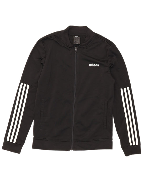 Γυναικεία αθλητική φόρμα Adidas Top Jacket UK 8/10 Small Black Polyester