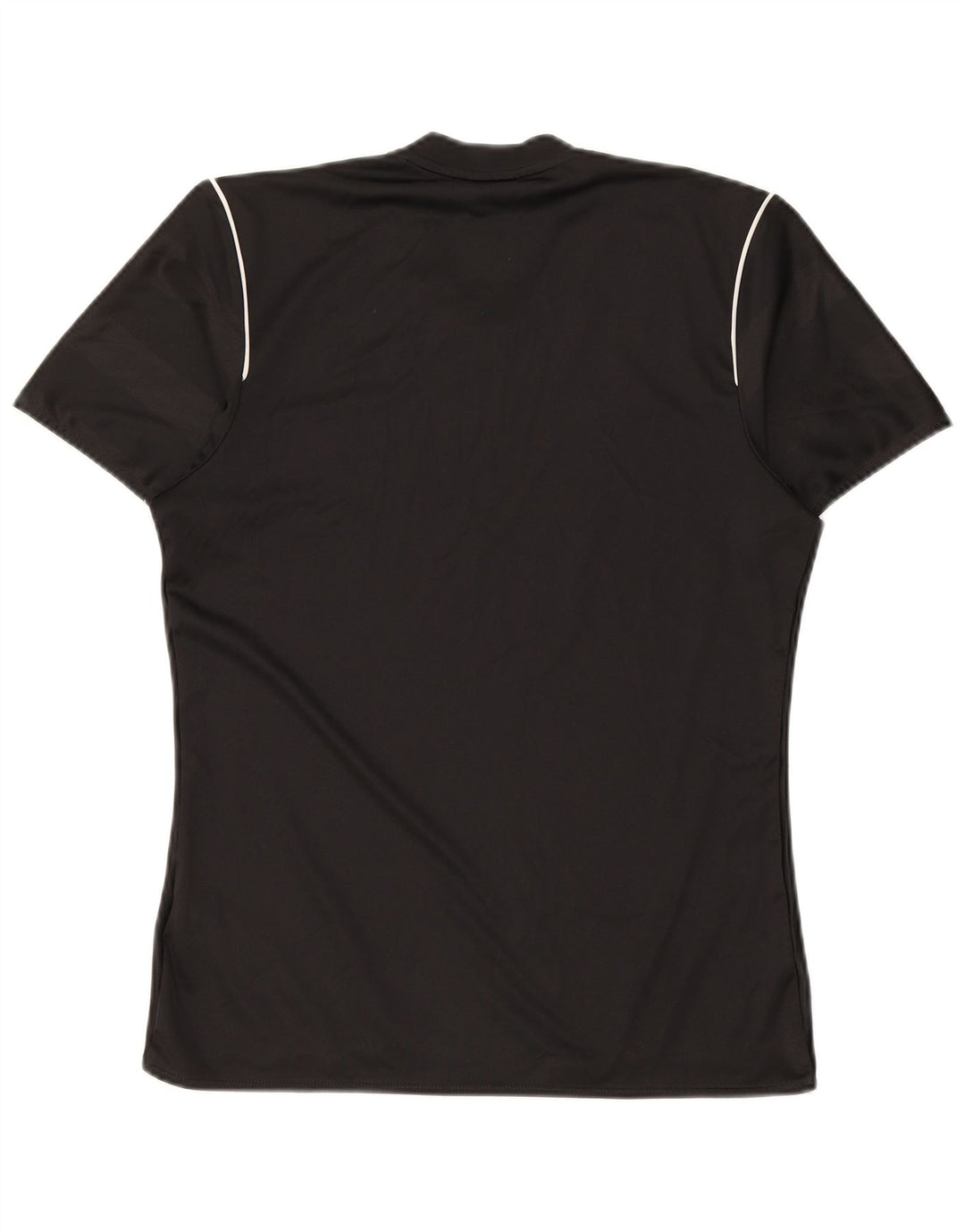 Ανδρικό γραφικό μπλουζάκι ADIDAS Climalite Top Μικρό μαύρο ριγέ πολυεστέρα