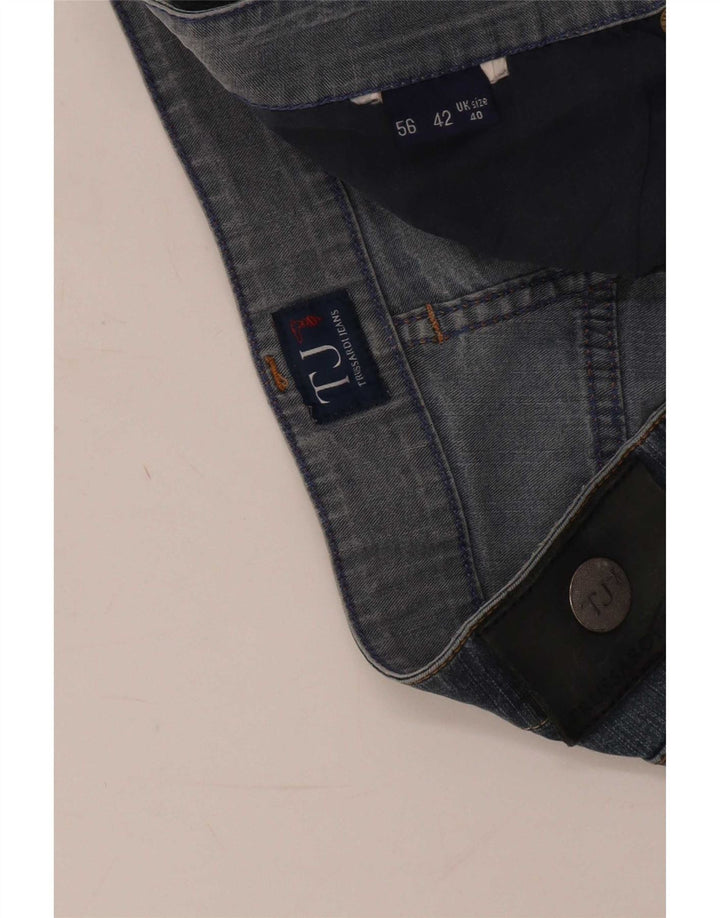 Ανδρικό τζιν Trussardi ίσιο W40 L29 Μπλε