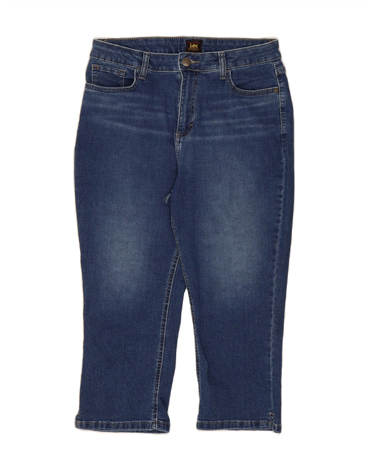 LEE Womens Capri Jeans US 10 Large W30 L20 Blue Cotton Vintage Lee and Second-Hand Lee from Messina Hembry 