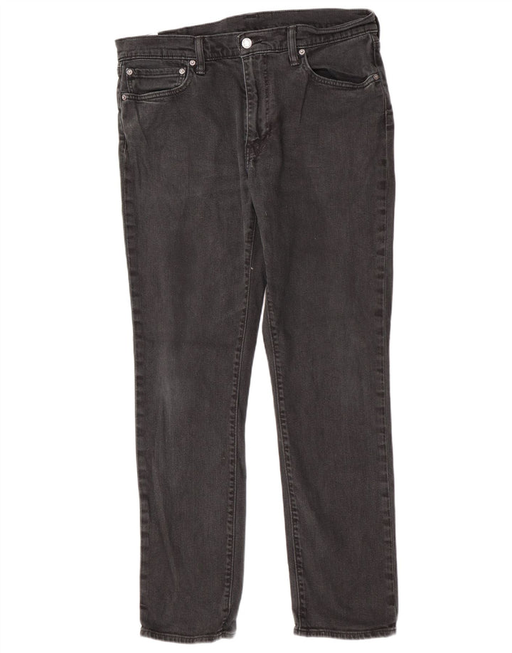 Ανδρικό τζιν Levi's Slim W36 L32 Μαύρο βαμβακερό
