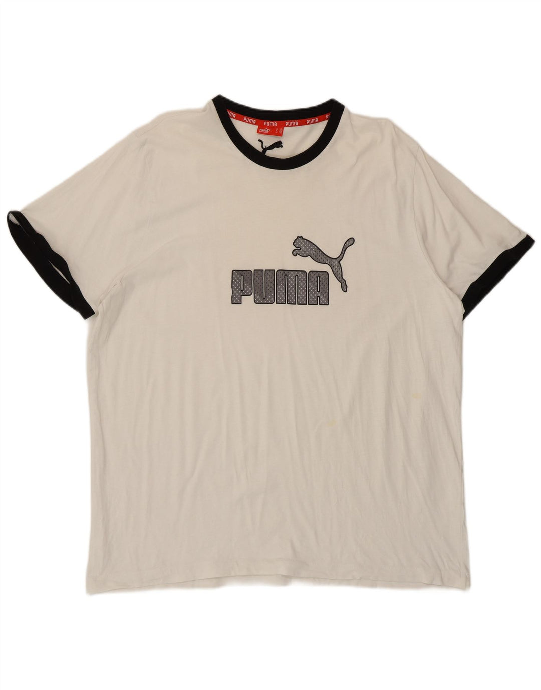 Ανδρικό γραφικό μπλουζάκι Puma Top 2XL Λευκό