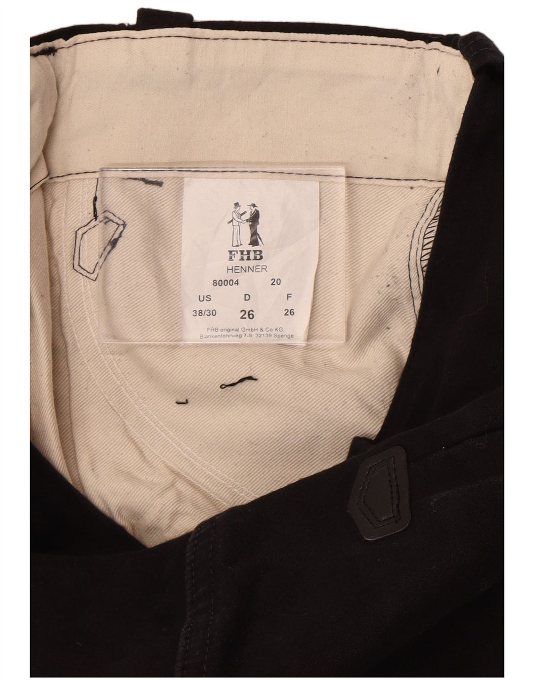 Γυναικείο παντελόνι Cargo Bootcut FHB W38 L30 Μαύρο βαμβακερό