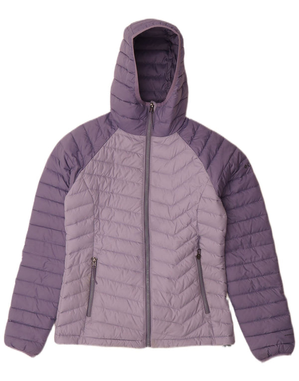 Γυναικείο μπουφάν με κουκούλα Columbia UK 10 Small Purple Colourblock
