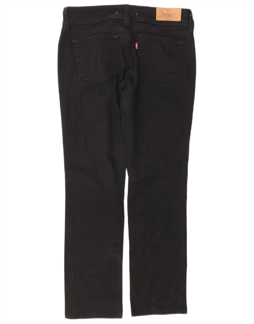 Levi's Womens 571 Slim Jeans W28 L27 Μαύρο
