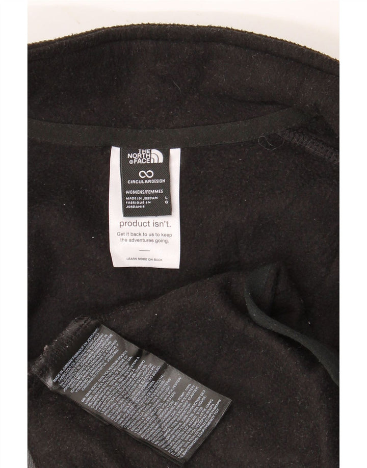 THE NORTH FACE Γυναικείο μπουφάν Fleece Liner UK 14 Μεγάλο Μαύρο Πολυεστέρα
