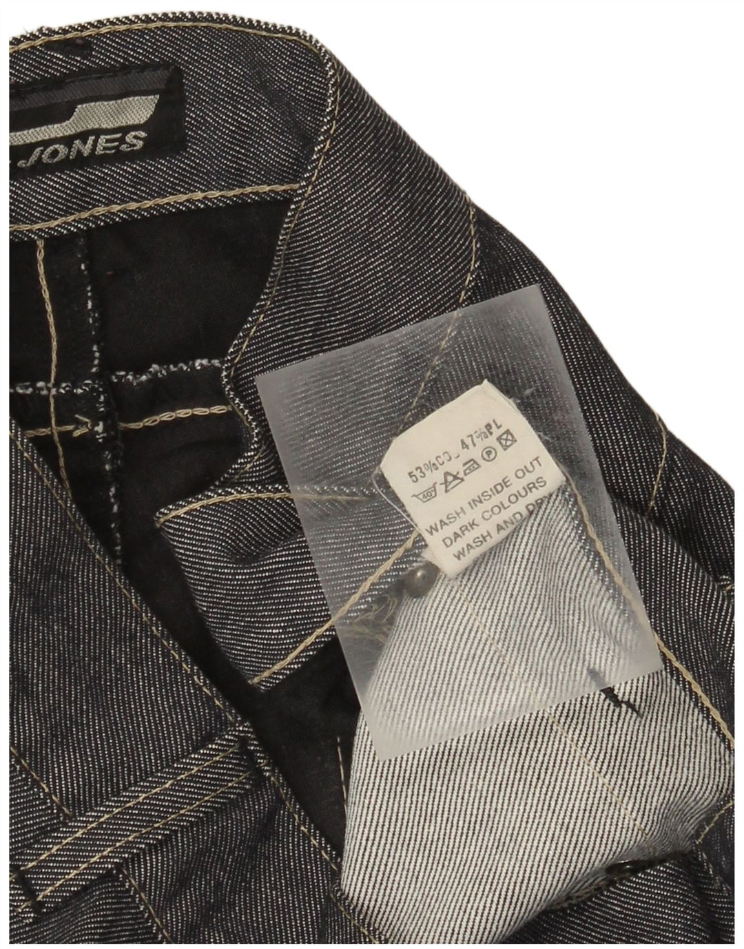 Jack & Jones Ανδρικό τζιν ίσιο W34 L32 Μπλε βαμβακερό