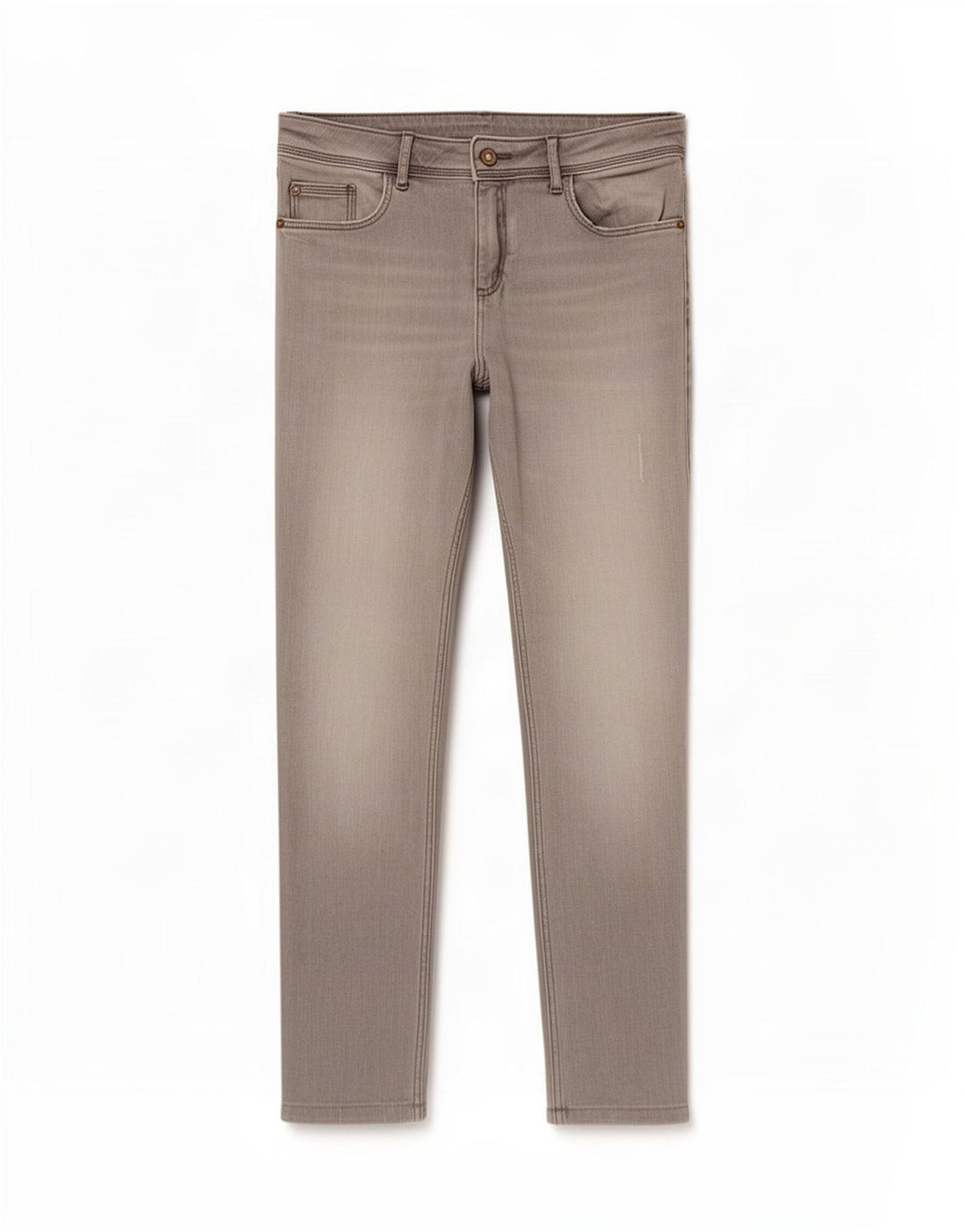Zara Γυναικείο Cropped Jeans EU 38 Small W28 L24 Grey