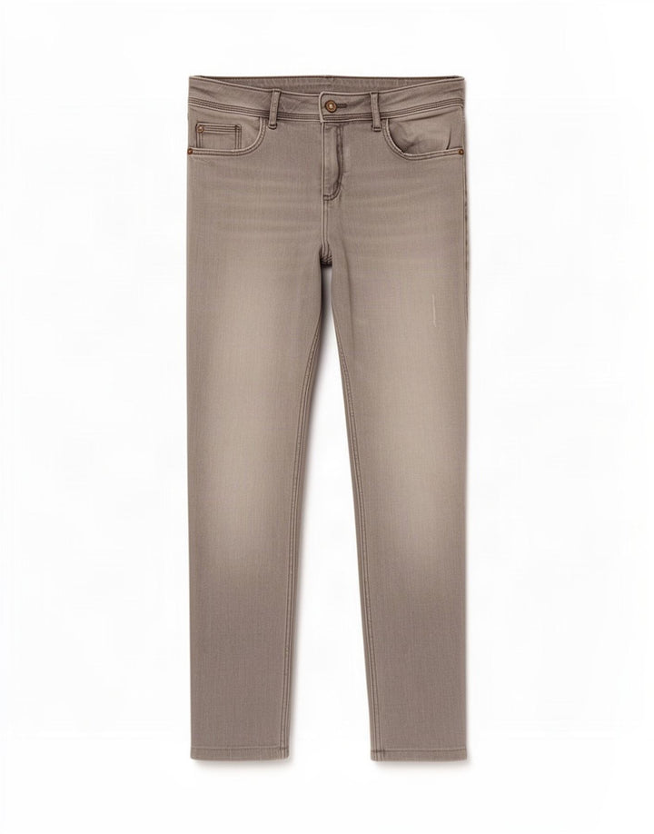Zara Γυναικείο Cropped Jeans EU 38 Small W28 L24 Grey