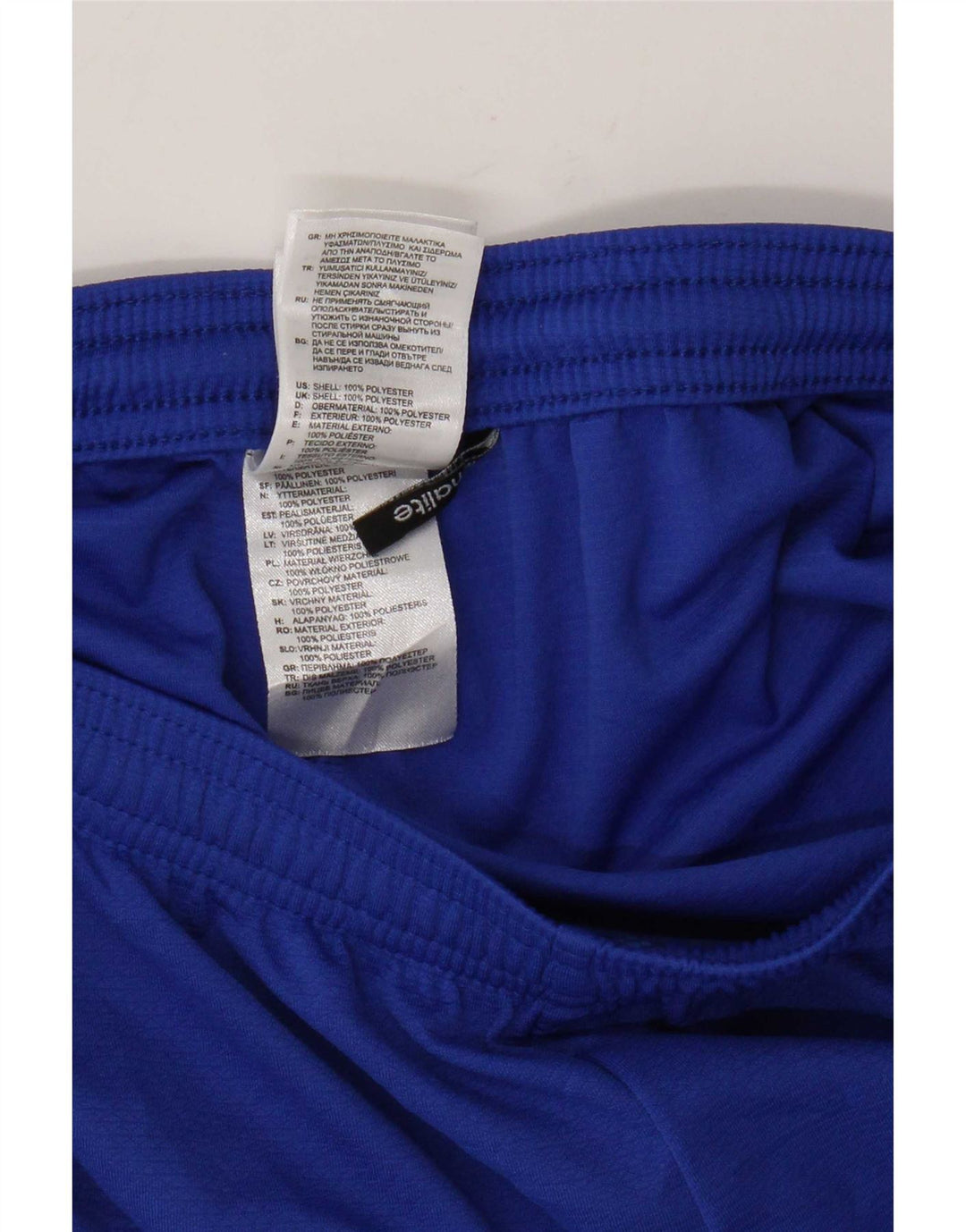 Γυναικείο αθλητικό σορτς Adidas Climalite UK 10 Small Blue Polyester