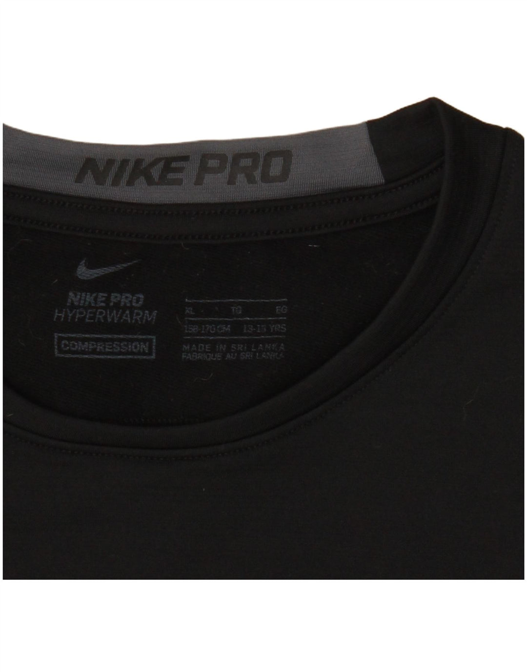 Nike Boys Graphic Top Μακρυμάνικο 13-14 ετών XL Μαύρο