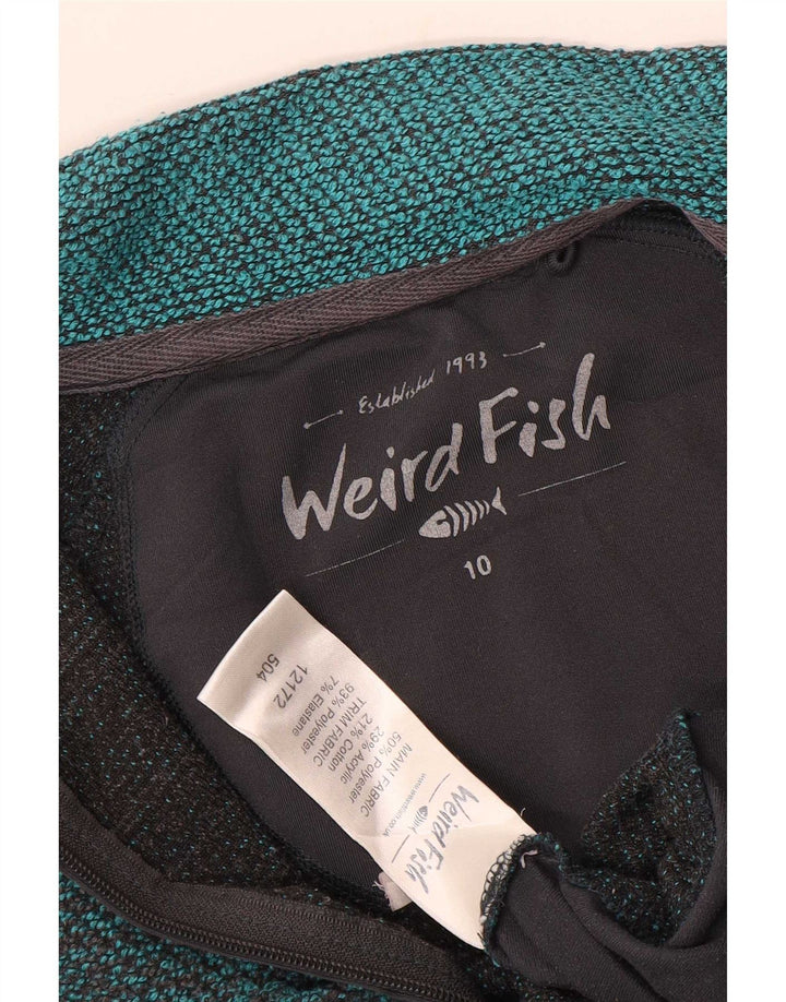 Γυναικεία αθλητική φόρμα Weird Fish Top Jacket UK 10 Small Blue Colourblock