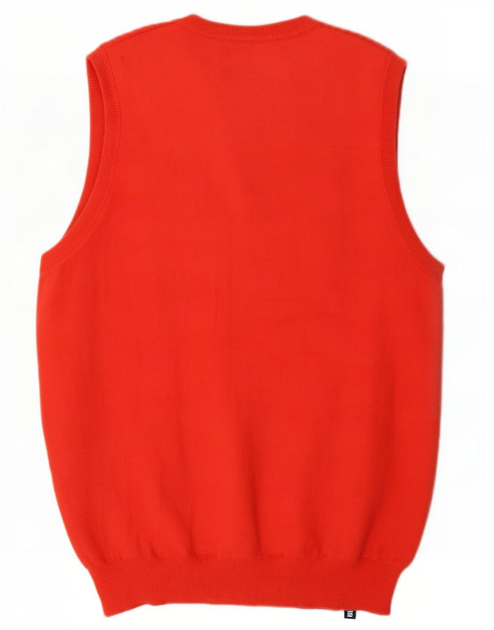 Ανδρικό γιλέκο Colmar Tank Top Βαμβακερό μεσαίο κόκκινο χρώμα