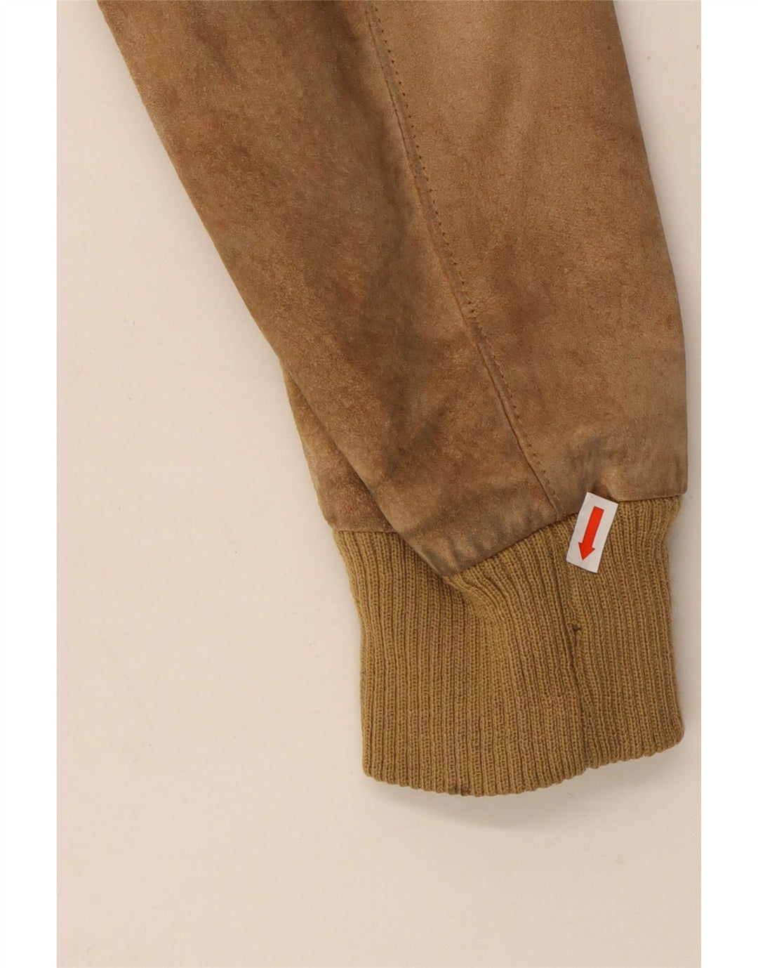 MCGREGOR Ανδρικό Suede Bomber Jacket UK 36 Small Beige