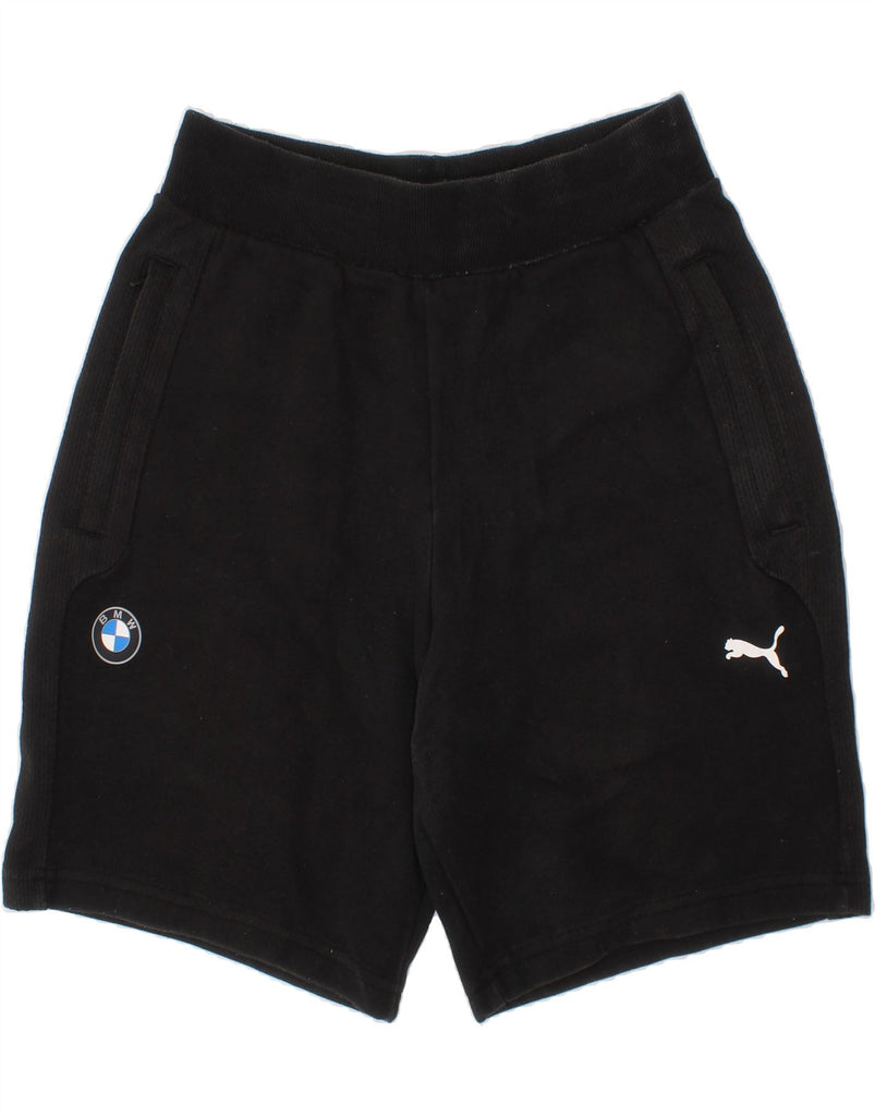 PUMA Boys BMW Motorsport Sport Shorts 7-8 Years Small  Black Cotton Vintage Puma and Second-Hand Puma from Messina Hembry 