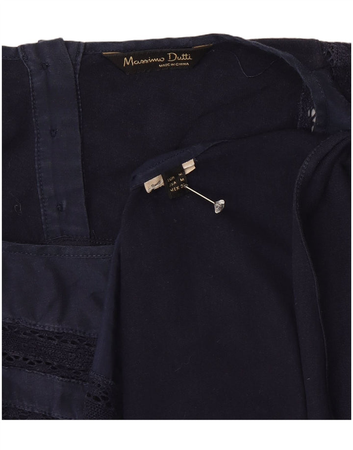 Massimo Dutti Γυναικείο Γιλέκο Τοπ UK 12 Medium Navy Blue