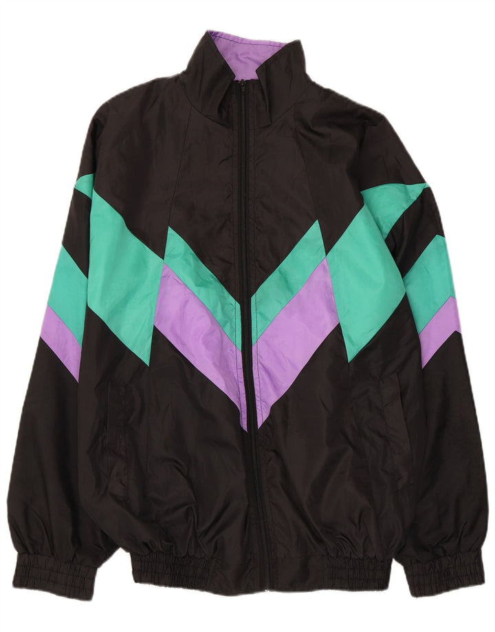 Ανδρική φόρμα Vintage Top Jacket Large Black Colourblock