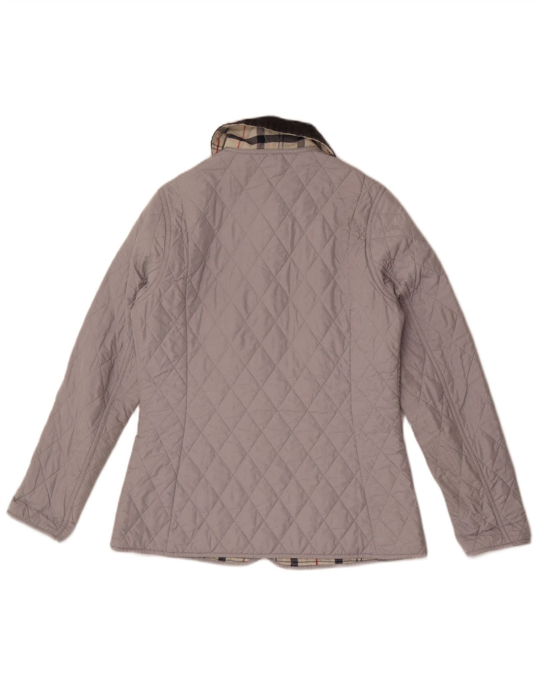 Γυναικείο καπιτονέ μπουφάν Barbour UK 8 Small Grey Colourblock Polyester