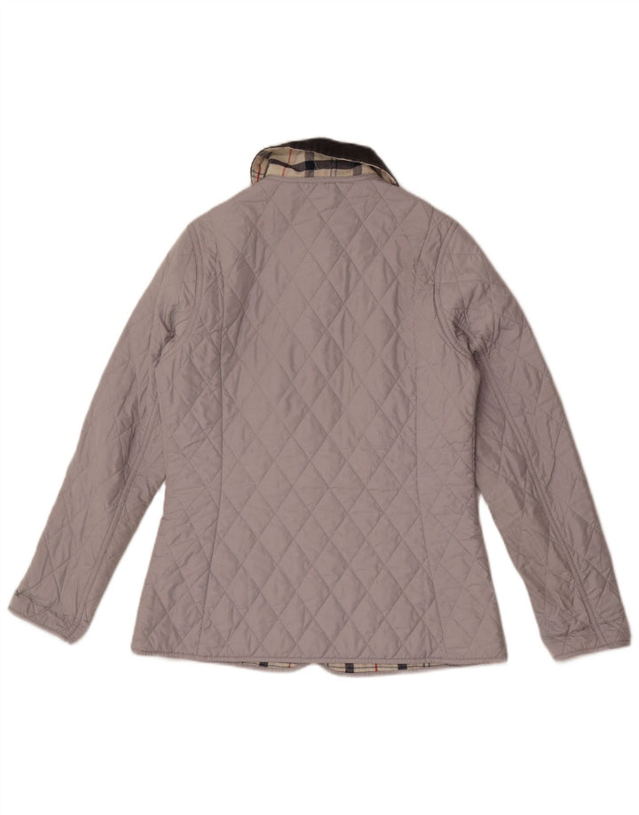 Γυναικείο καπιτονέ μπουφάν Barbour UK 8 Small Grey Colourblock Polyester