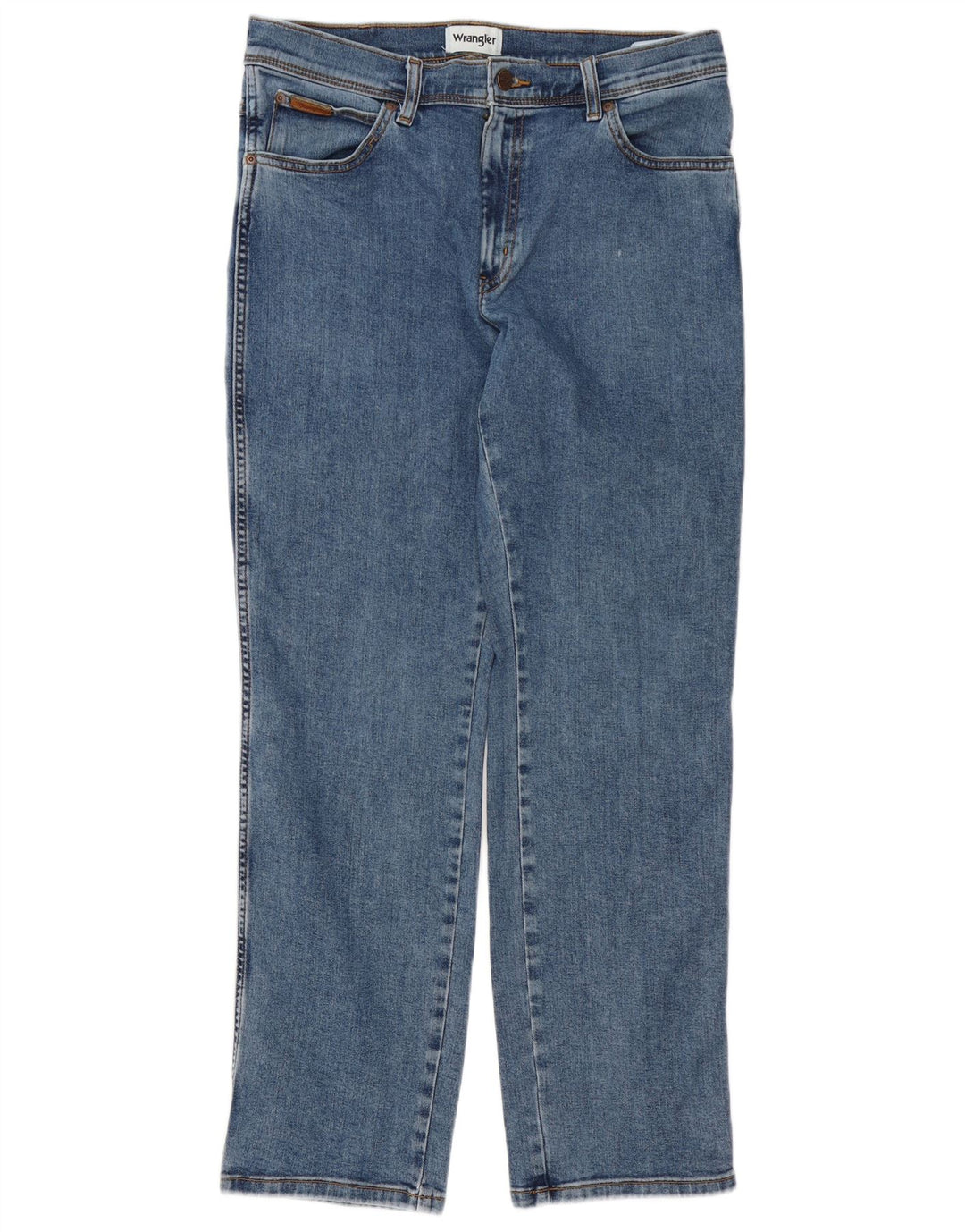 Ανδρικό τζιν Texas Straight Wrangler W34 L32 Μπλε βαμβακερό