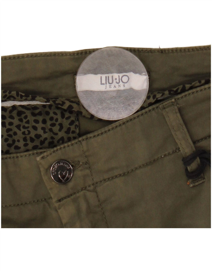 Γυναικείο Skinny Cargo Παντελόνι LIU JO W32 L29 Χακί