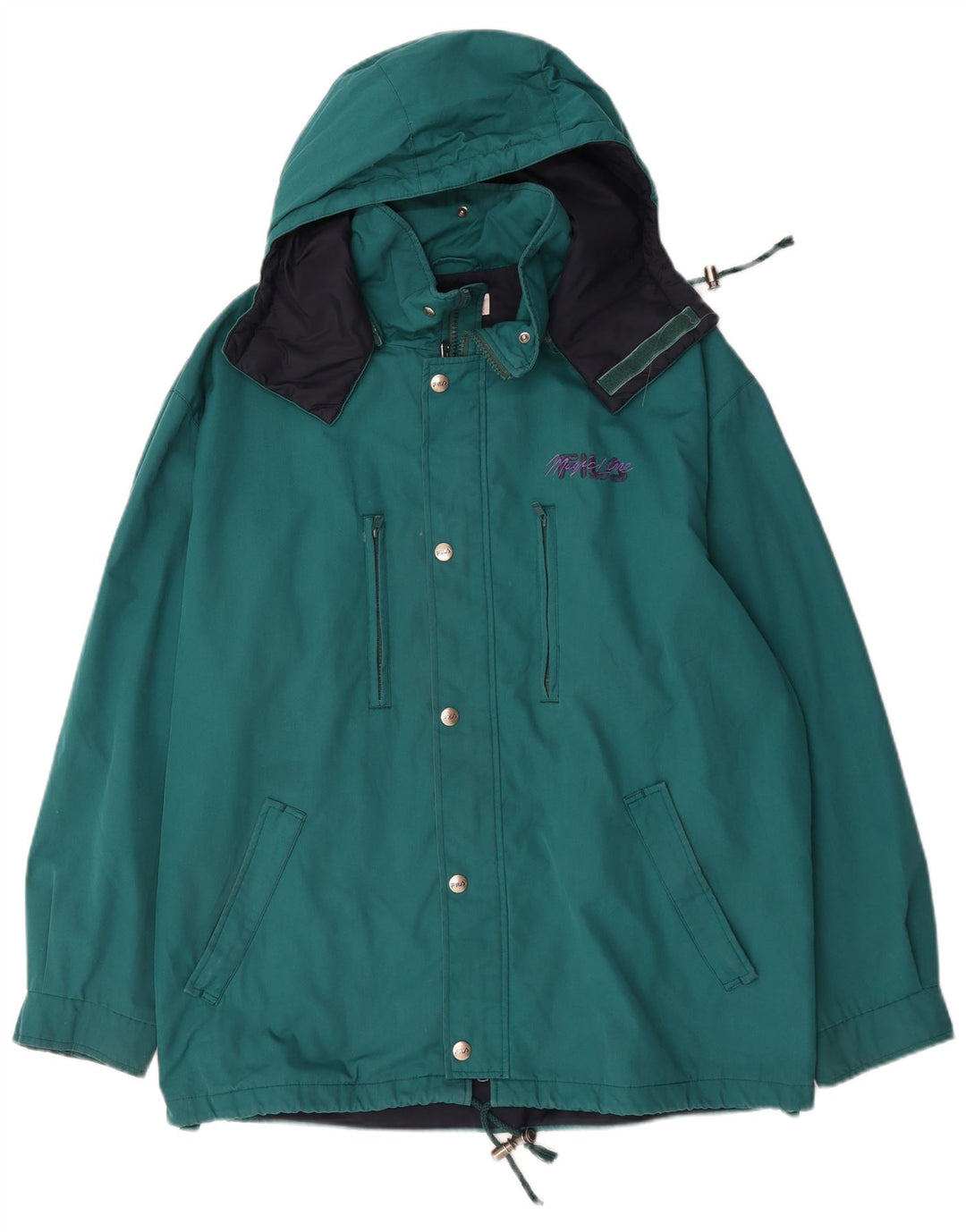 Fila Ανδρικό μπουφάν Parka με κουκούλα IT 52 2XL Πράσινο