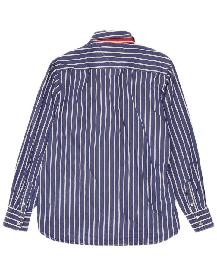 Ανδρικό πουκάμισο Tommy Hilfiger Μικρό Μπλε Ριγέ