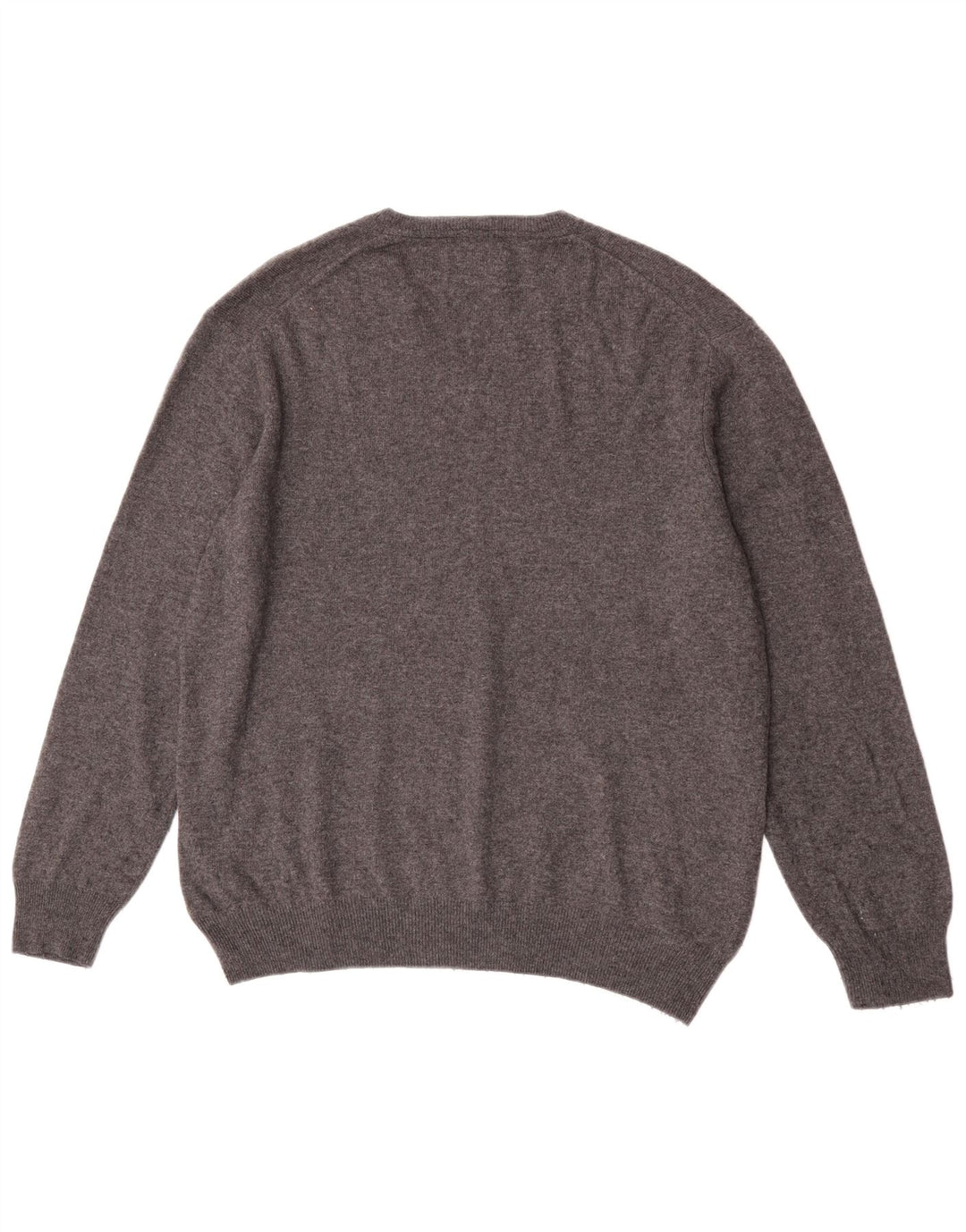 Ανδρικό πουλόβερ Marks & Spencer Blue Harbor με V-Neck Jumper XL Γκρι μαλλί