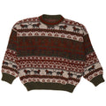Vintage ανδρικό πουλόβερ με λαιμόκοψη XL πολύχρωμο Fair Isle