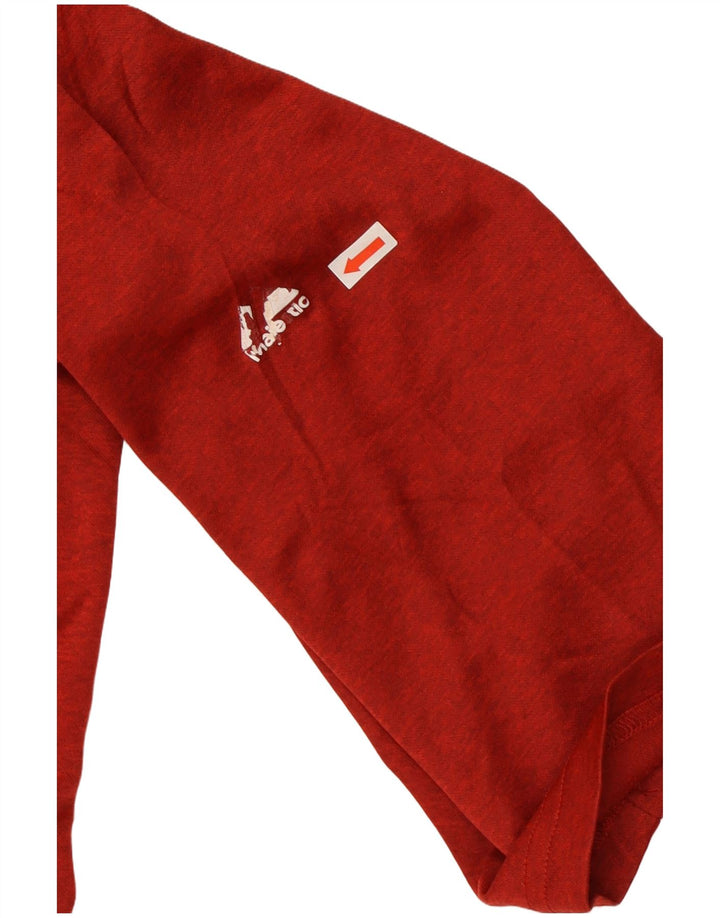 Ανδρικό T-Shirt Majestic Top Large Red Polyester Sports