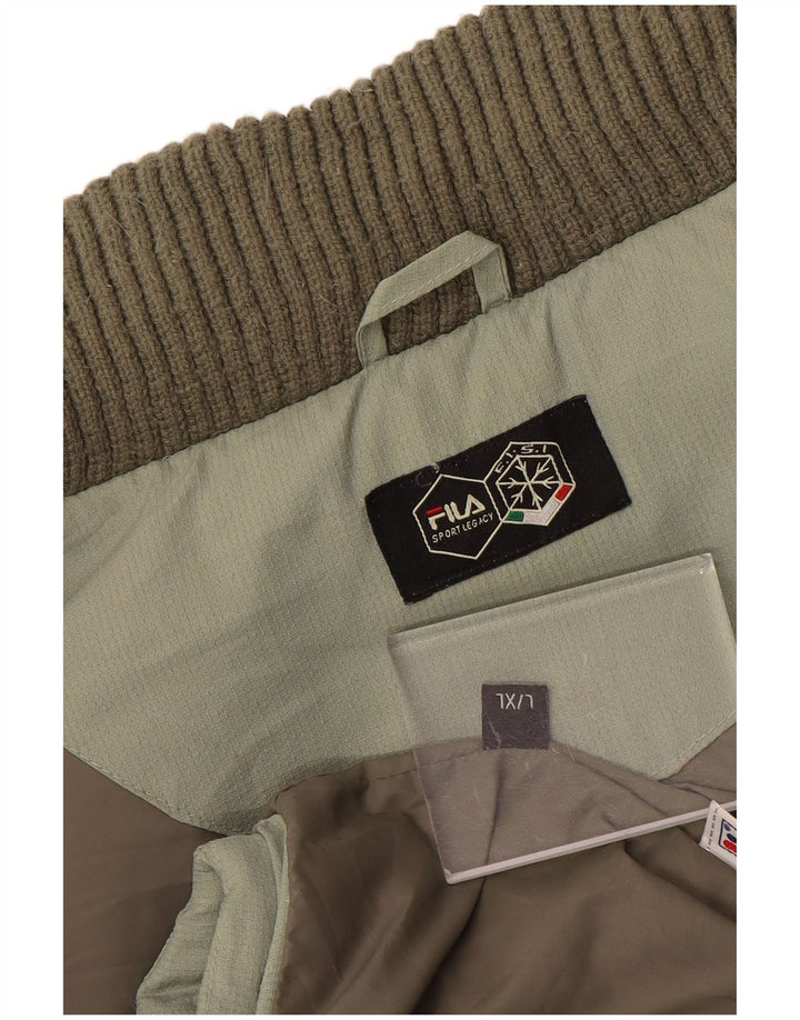 Fila Ανδρικό μπουφάν UK 40 Large Green