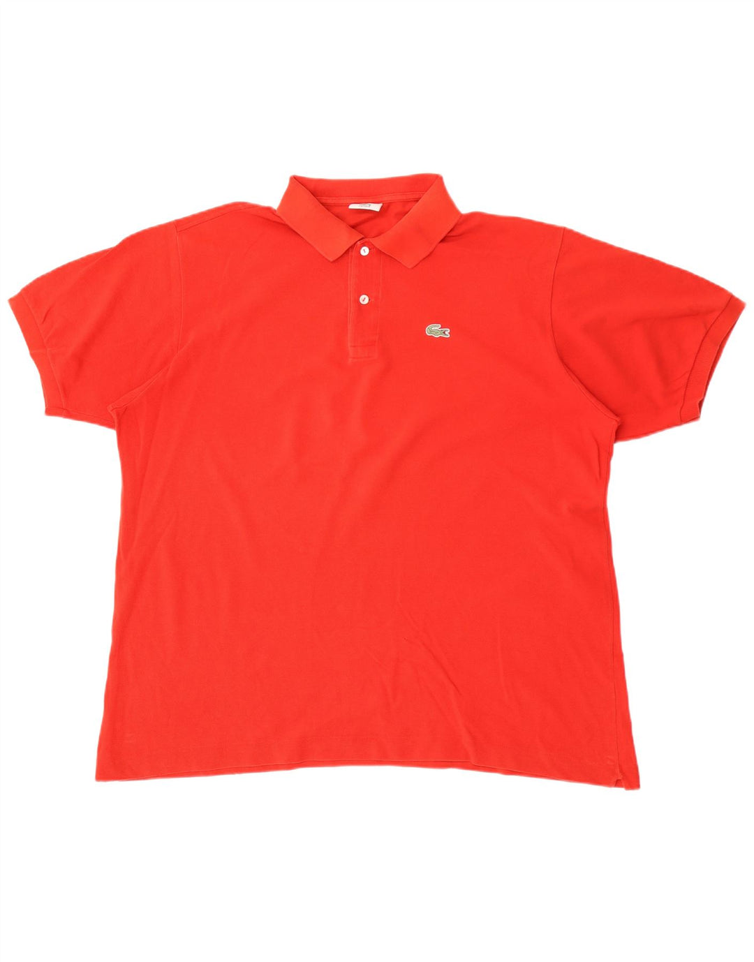 Ανδρικό πουκάμισο πόλο Lacoste Νούμερο 7 2XL Κόκκινο βαμβακερό